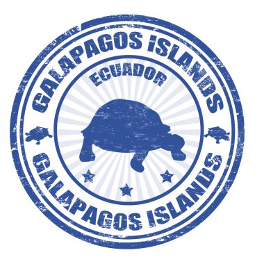 Galapagos Adaları damgası
