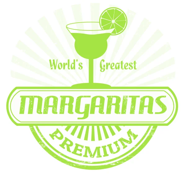 Timbre Margaritas — Image vectorielle