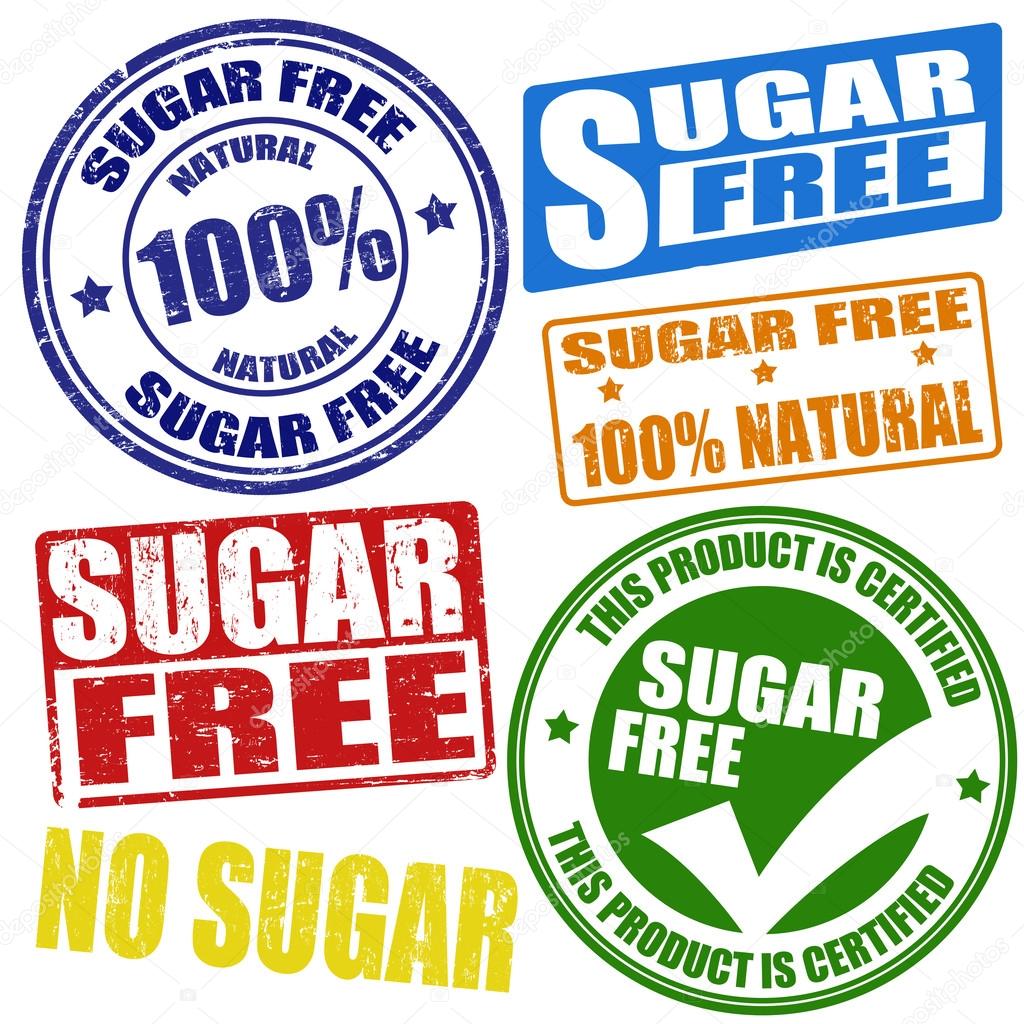 Sugar free stamps