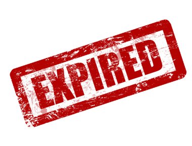 süresi dolan damgası