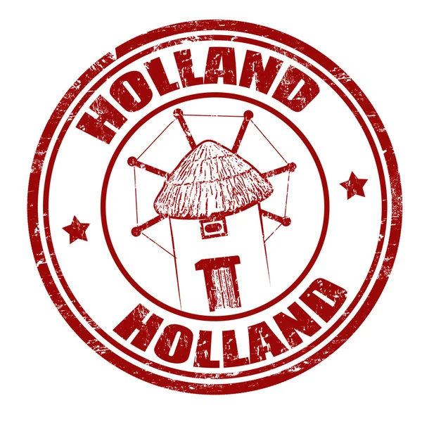 Holland stämpel — Stock vektor