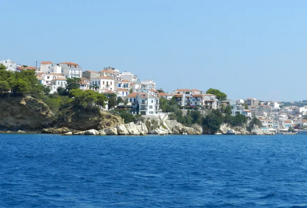 Hermosa isla de Skiathos en Grecia — Foto de Stock