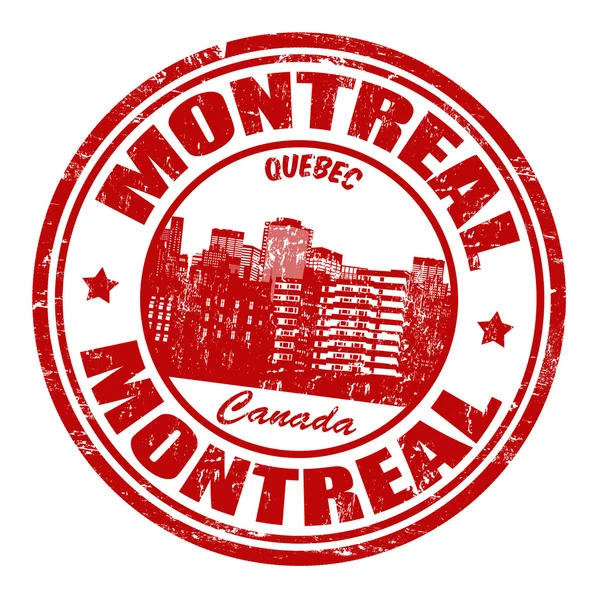 Sello Montreal — Archivo Imágenes Vectoriales