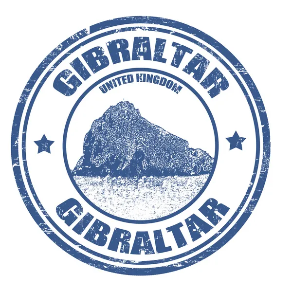 Гибралтарская марка — стоковый вектор