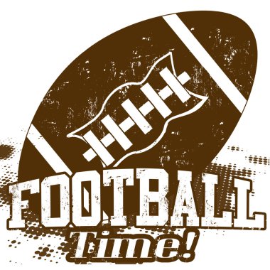 American Football Time clipart