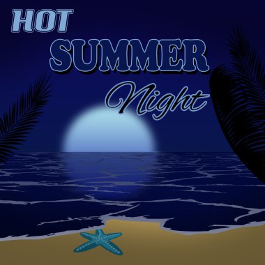 sıcak yaz gecesi poster