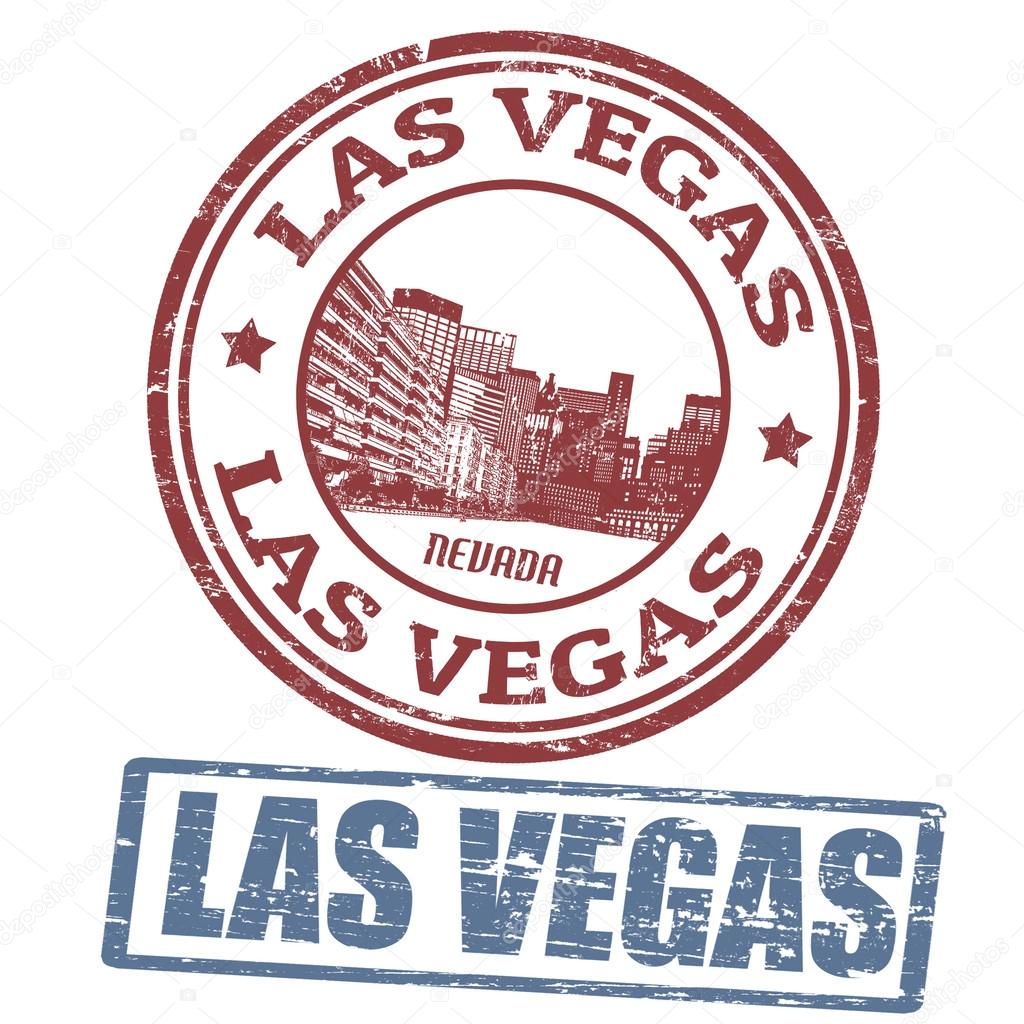 Las Vegas stamps — Stock Vector © roxanabalint 29495799