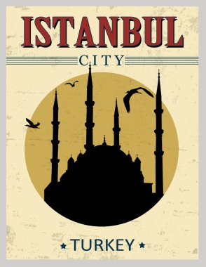 Sultanahmet Camii istanbul poster