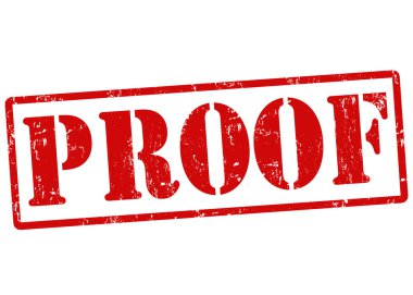 Proof stamp clipart