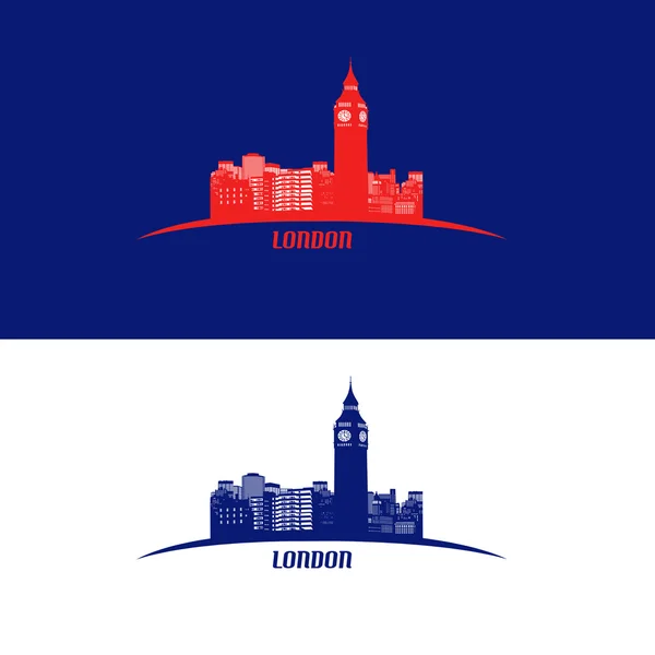 Skyline Londen — Stockvector