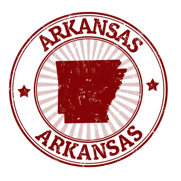 Arkansas stamp — Stock Vector