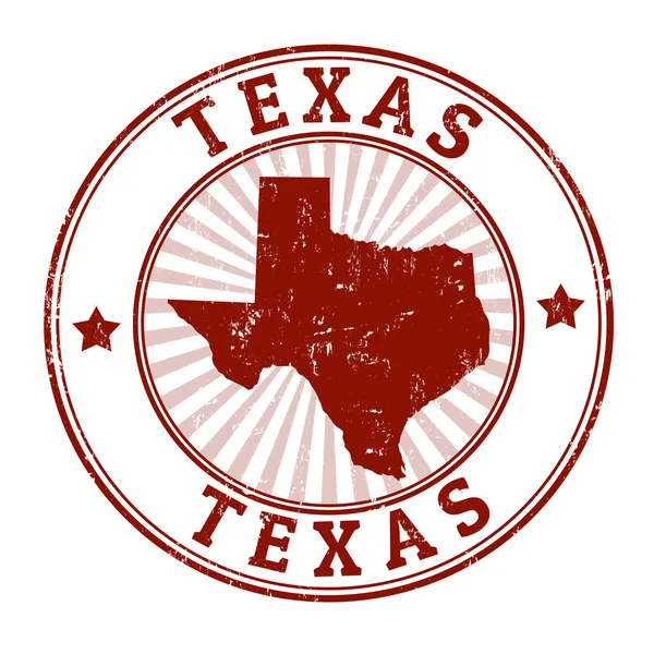 Sello de Texas — Vector de stock