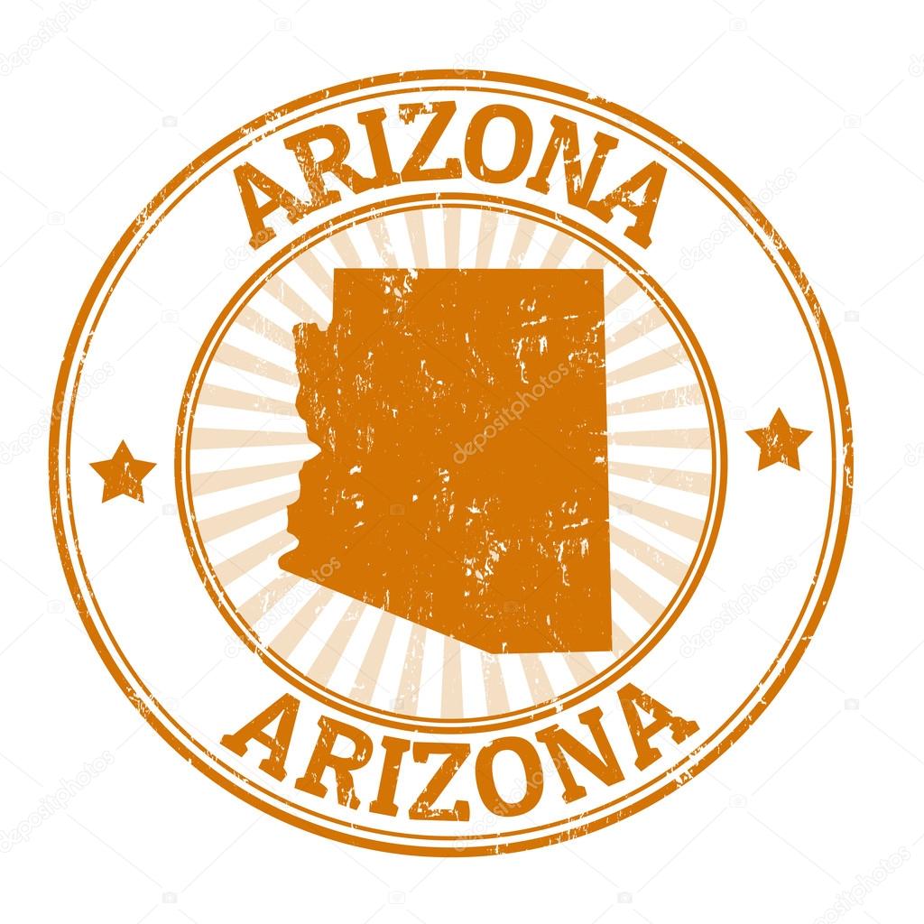 Arizona stamp — Stock Vector © roxanabalint #30510227