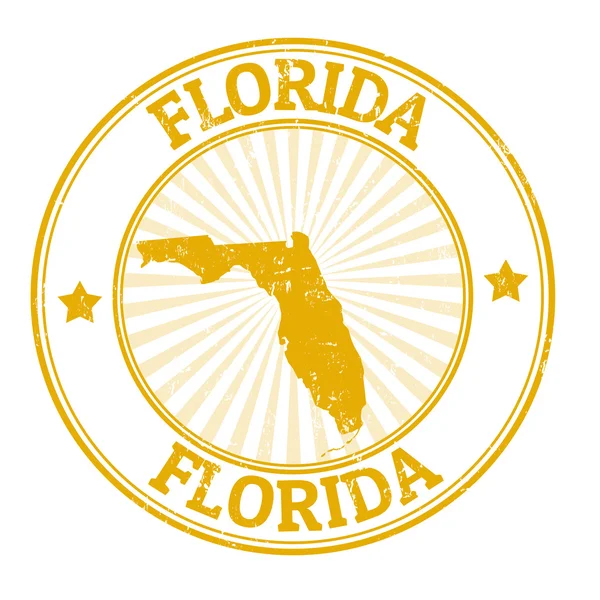 Florida bélyegző — Stock Vector