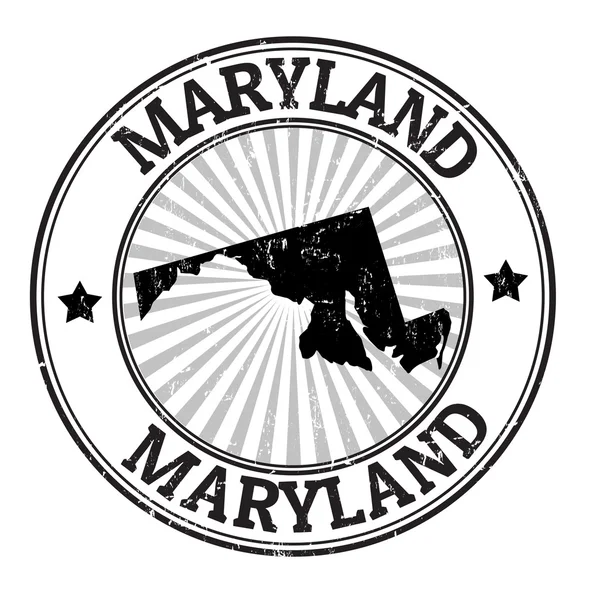 Sello Maryland — Archivo Imágenes Vectoriales