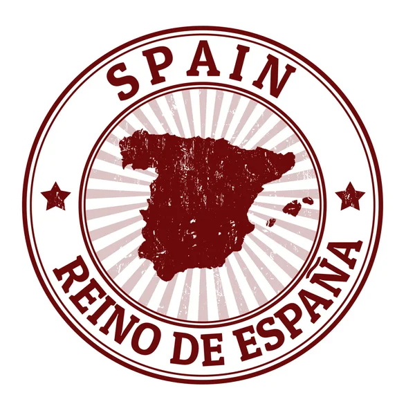 Španělsko razítko — Stockový vektor