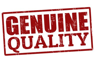 gerçek kalite damgası
