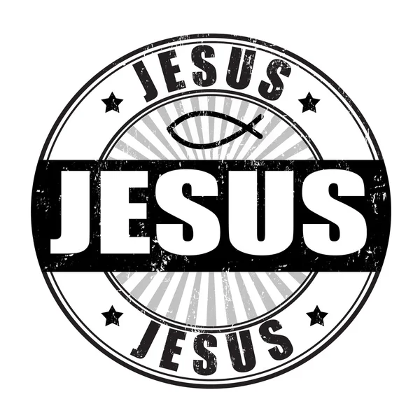 Timbro di Gesù — Vettoriale Stock