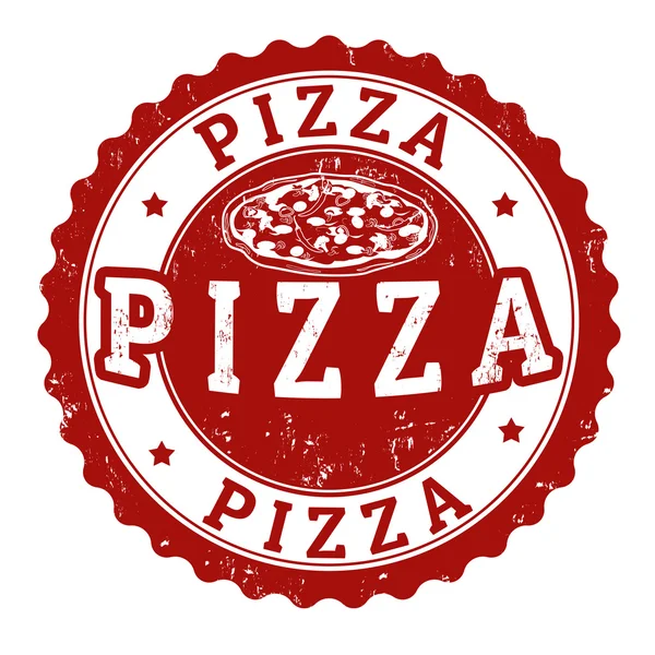 Pizzaschild — Stockvektor