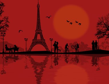 Paris aşık.