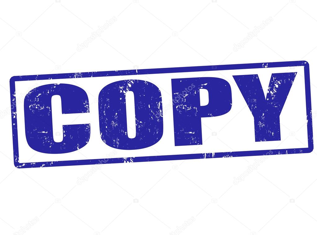 Copy stamp