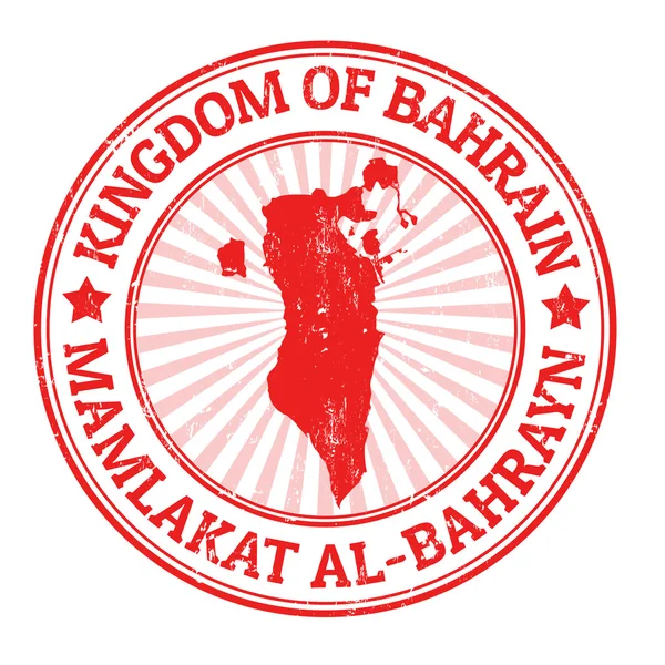 Sello de Bahréin — Vector de stock