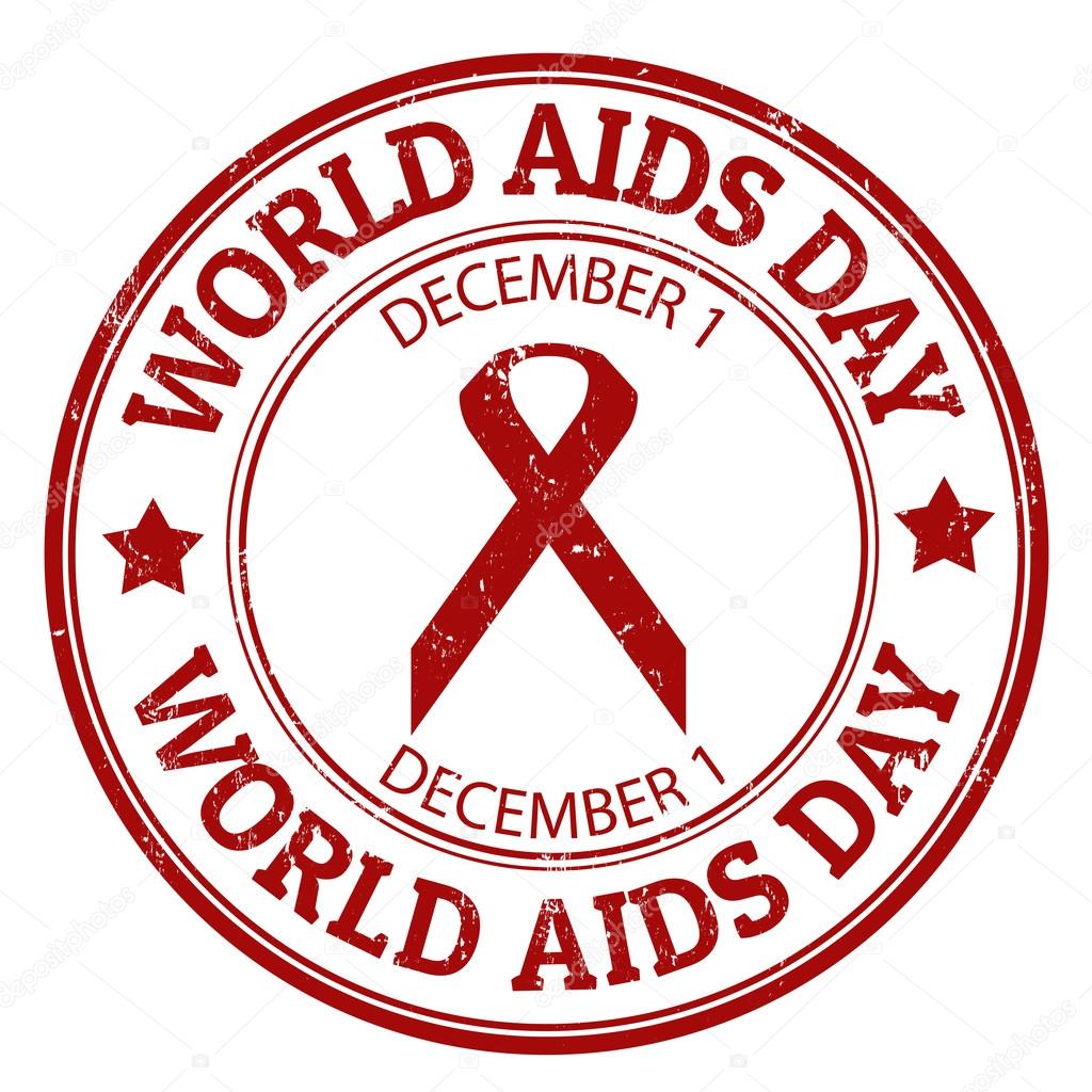 World Aids day stamp