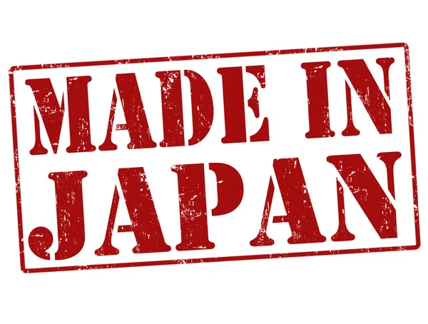 Made in Japan stamp — Stock Vector