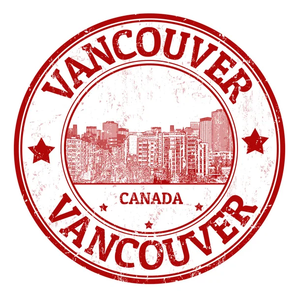 Vancouver stempel — Stockvector