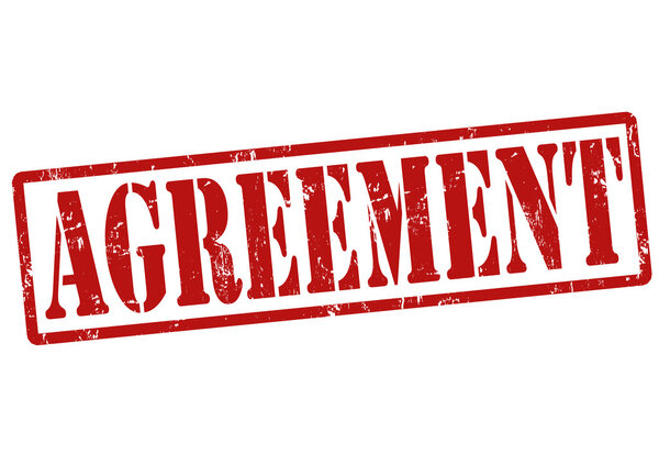 Agreement stamp