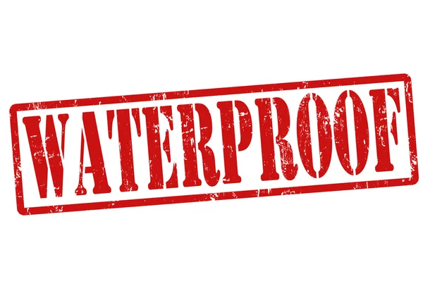 Waterproof stamp — Stock Vector