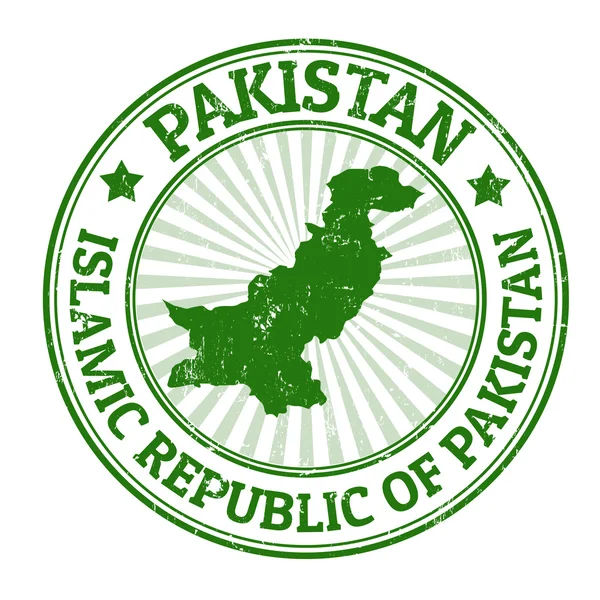 Pakistan-Briefmarke — Stockvektor