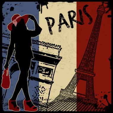 Paris VINTAGE poster