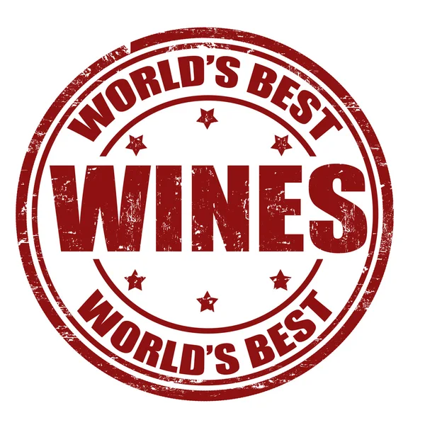 Wines stamp — Stock Vector