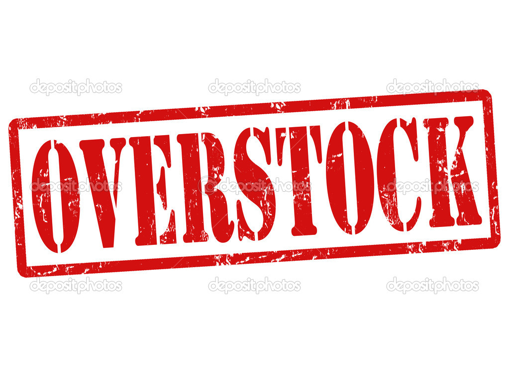 Overstock stamp