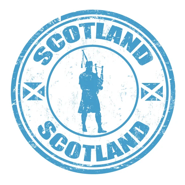 Schottland-Marke — Stockvektor