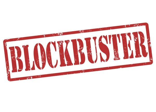 Sello de Blockbuster — Archivo Imágenes Vectoriales