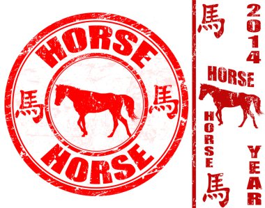 At Çin burcu işareti.