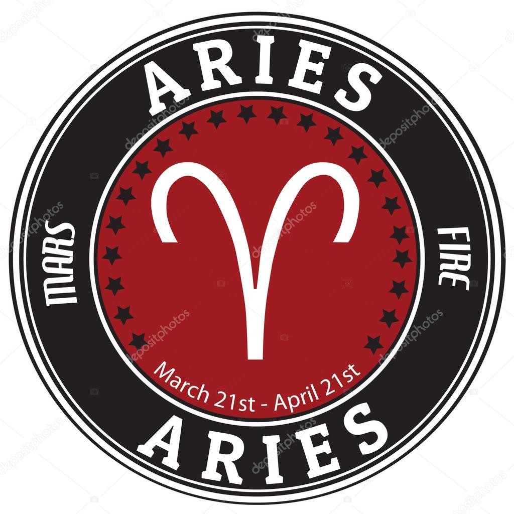 Aries zodiac label