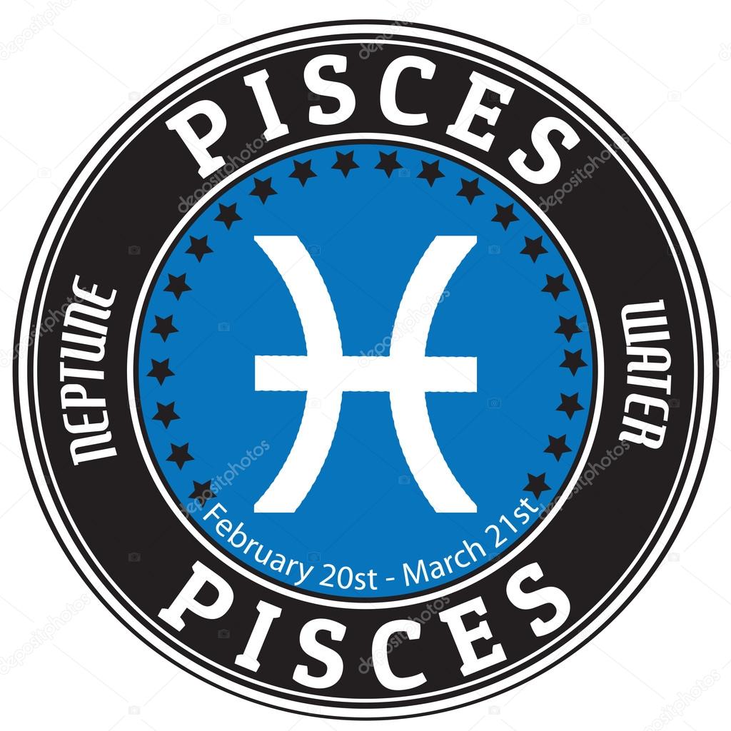 Pisces zodiac label