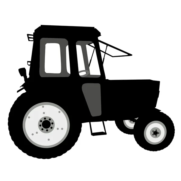 Traktor der Straßenmeisterei — Stockvektor