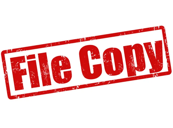 Штамп копію файлу — стоковий вектор