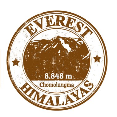 Everest Dağı'nın damgası