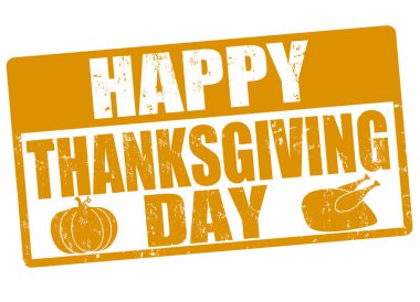 Mutlu Şükran günü damgası
