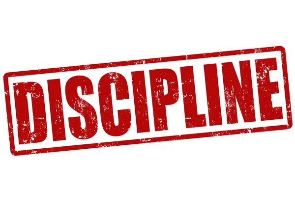 Disiplin damgası — Stok Vektör