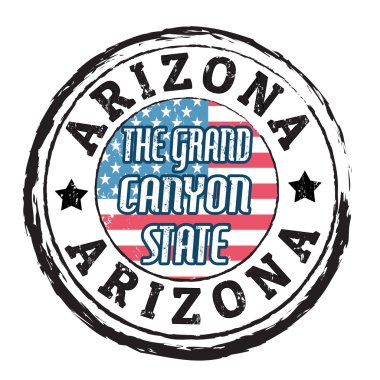 Arizona, büyük kanyon devlet damgası