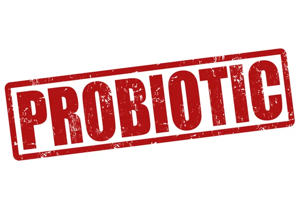 Probiotischer Stempel — Stockvektor