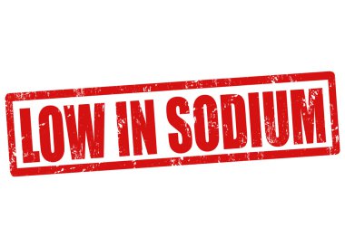 düşük sodyum damgası