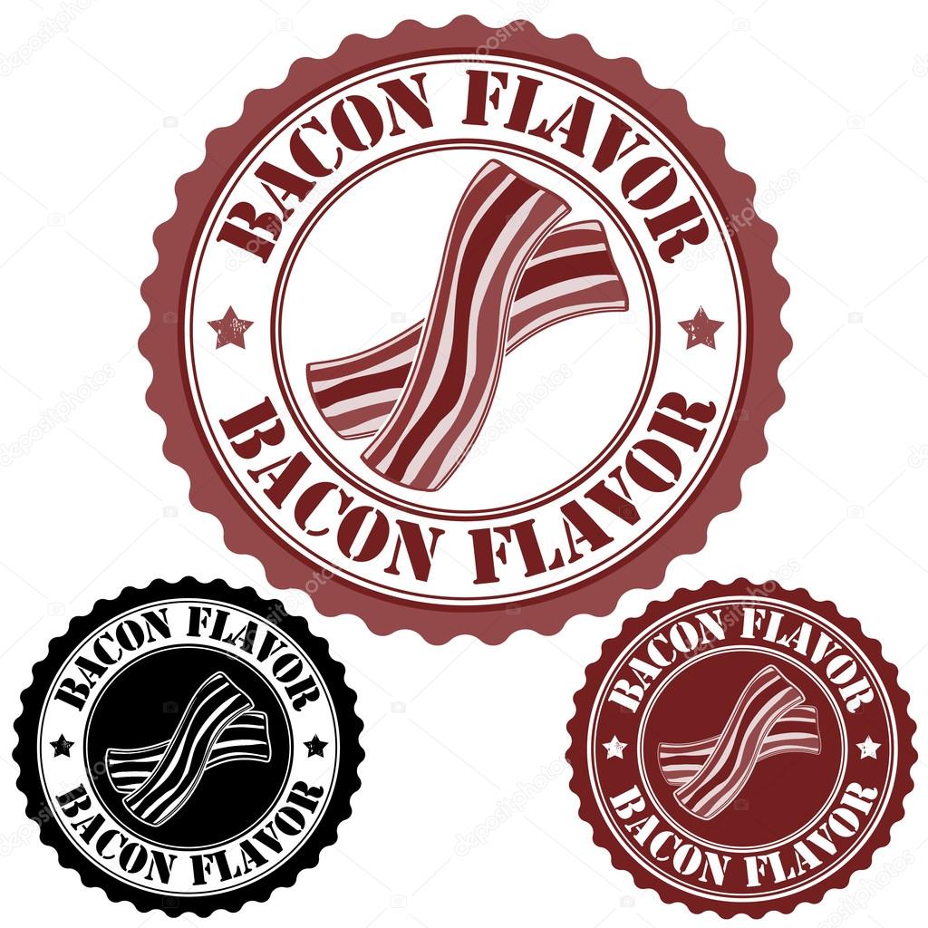 Bacon flavor stamp