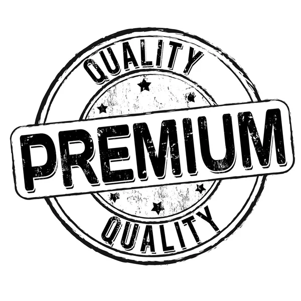 Carimbo de qualidade premium — Vetor de Stock